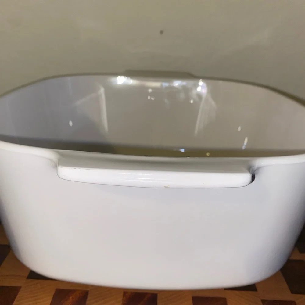 Vintage CorningWare Pyrex Spice of Life L'Echalote 5QT A5B Casserole Dish Rare